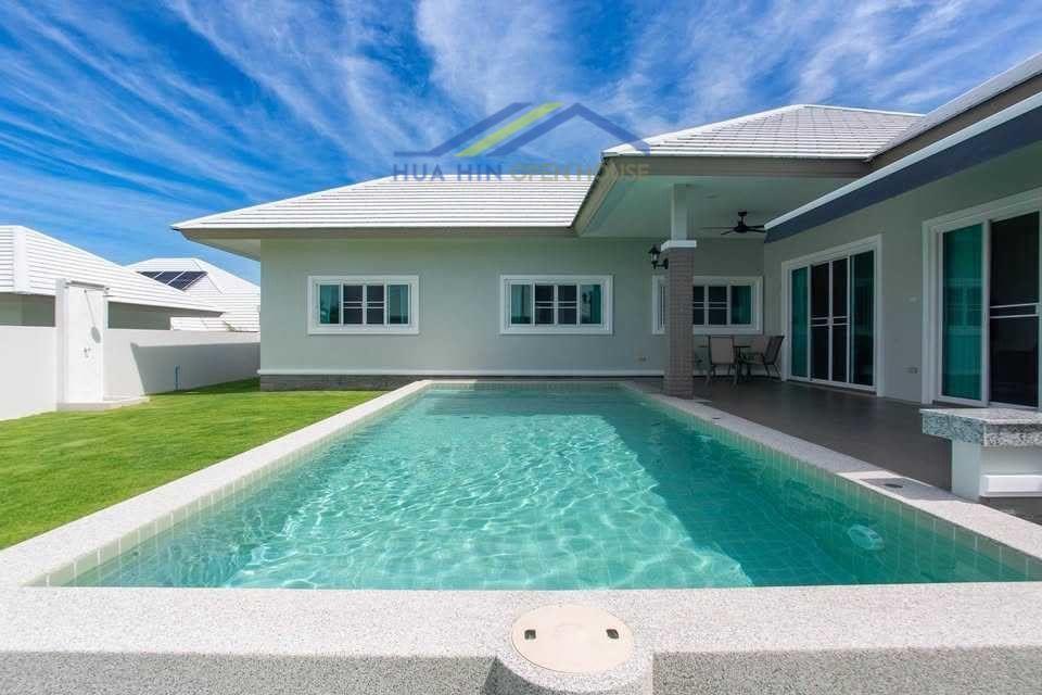 Brand-New 3-Bedroom Private Pool Villa for Rent at Emerald Valley, Hua Hin