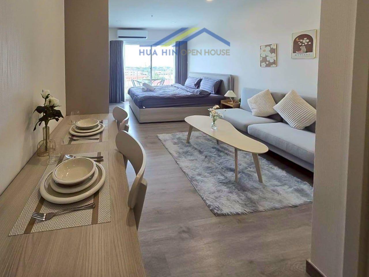 Modern Sea-View Condo for Rent at Supalai Blue Whale Hua Hin