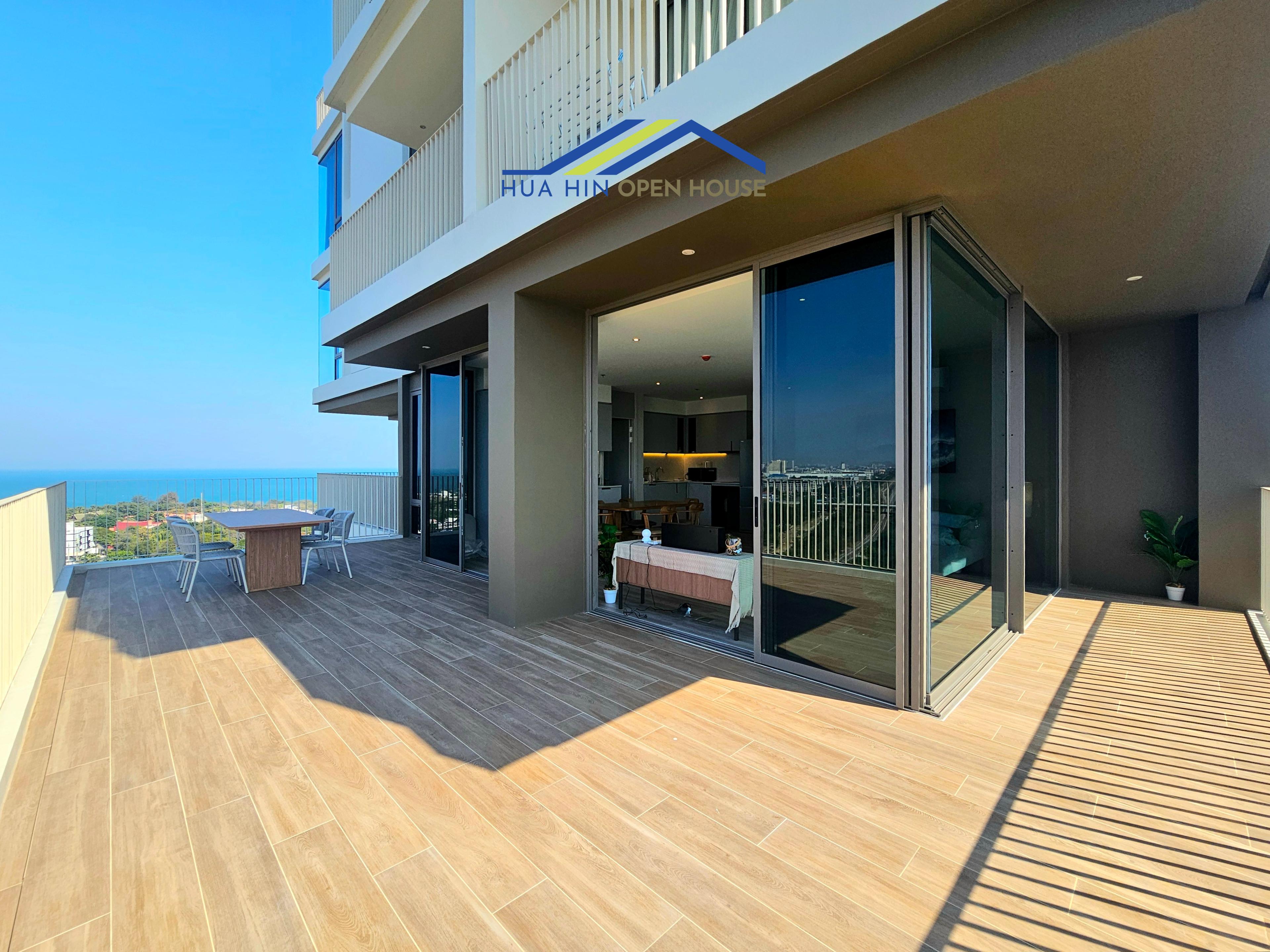 High-Floor condo with Ocean Views and Private Jacuzzi at Vehha Hua Hin