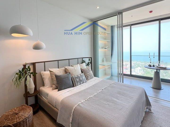 Sky-High Sea View 1-Bedroom Condo for Sale & Rent at Vehha Hua Hin