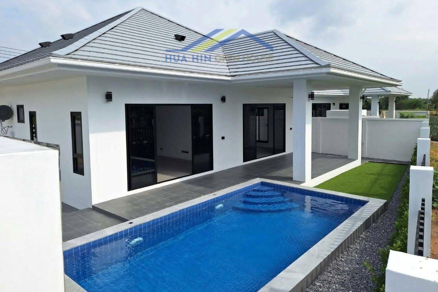 Contemporary 2-Bedroom Pool Villa South of Hua Hin | Wang Pong area