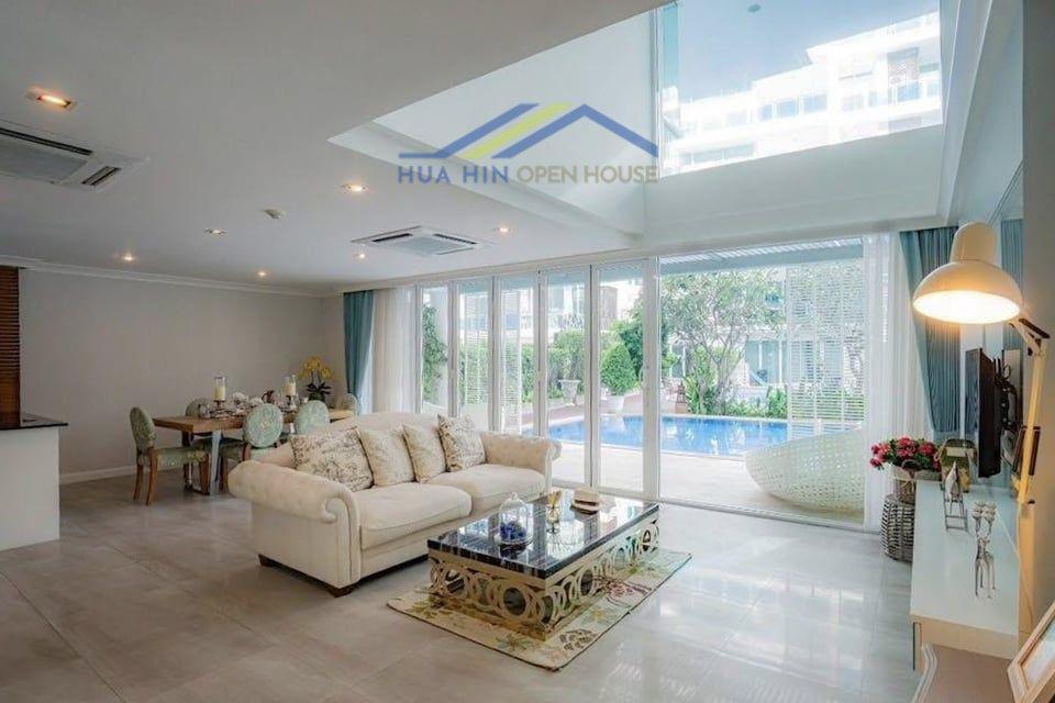 Pool Access Duplex 2-Bedroom Condo for Rent at The Villa Hua Hin Khao Takiab