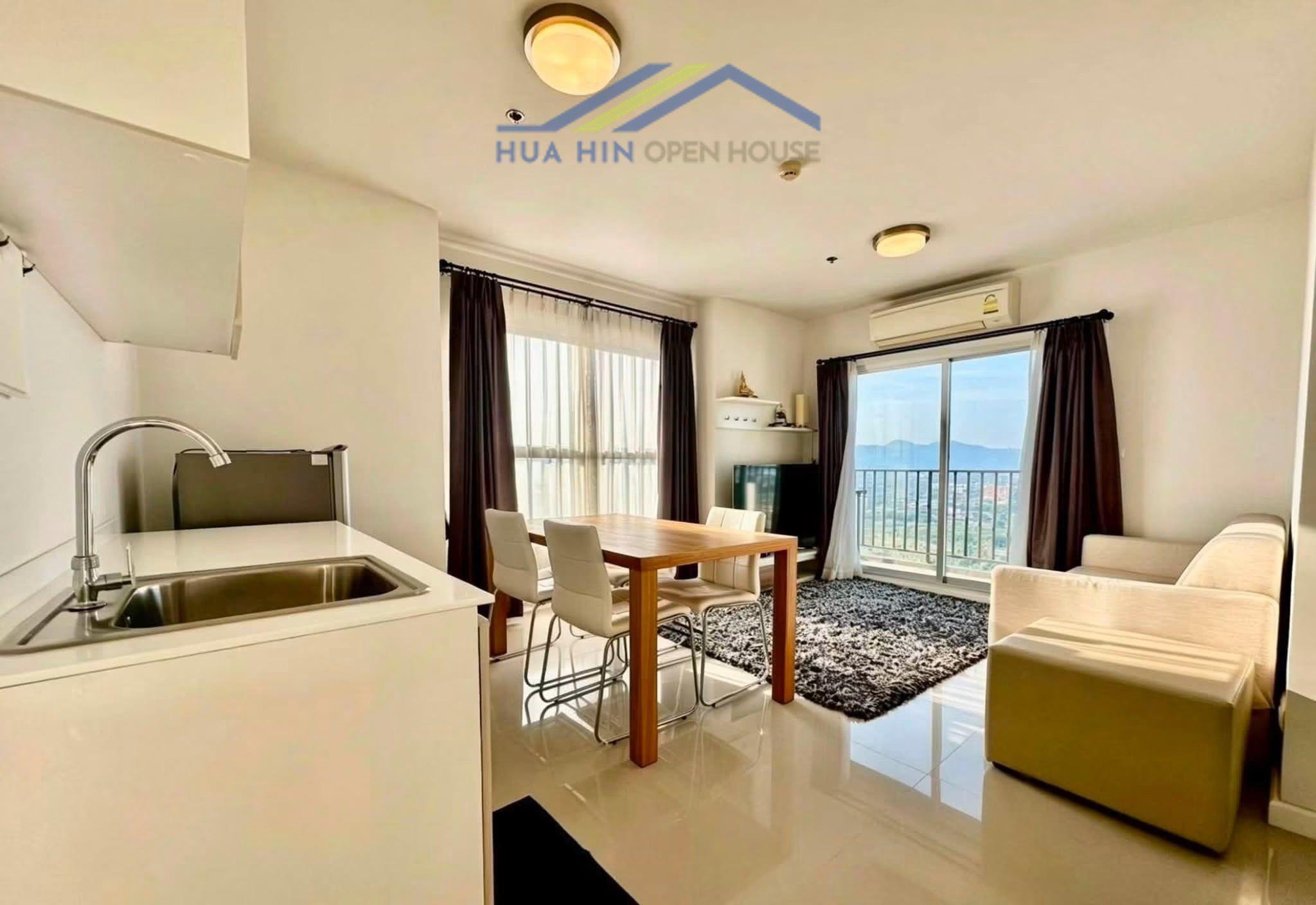 Panoramic Corner Living – 2-Bedroom Condo for Sale at Baan Kiang Fah Hua Hin