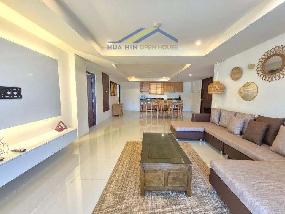 Spacious 3-Bedroom Pool-Access Penthouse for Rent in Khao Tao