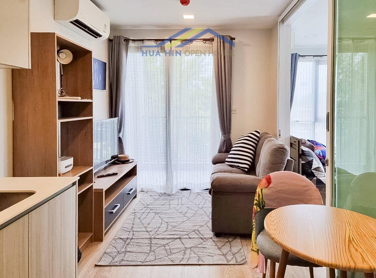 Marvest Condo Hua Hin | Corner 1-Bedroom Mountain View Condo for Rent in Hua Hin Town Centre