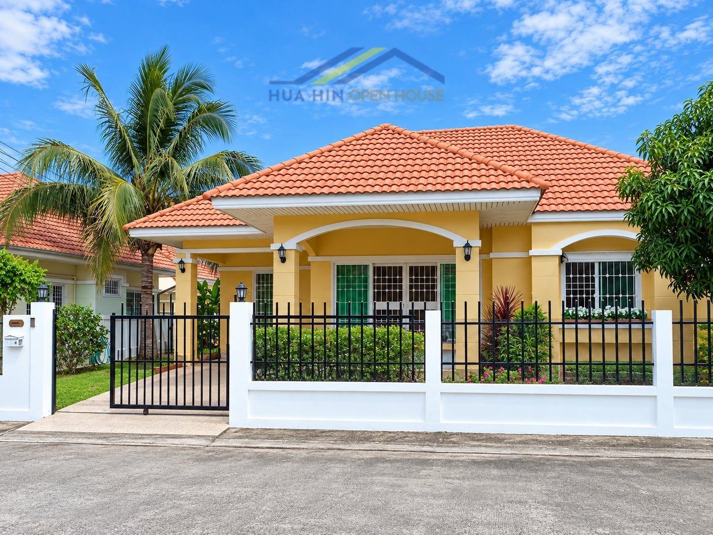 Furnished Corner House for Sale in Hua Hin Soi 102