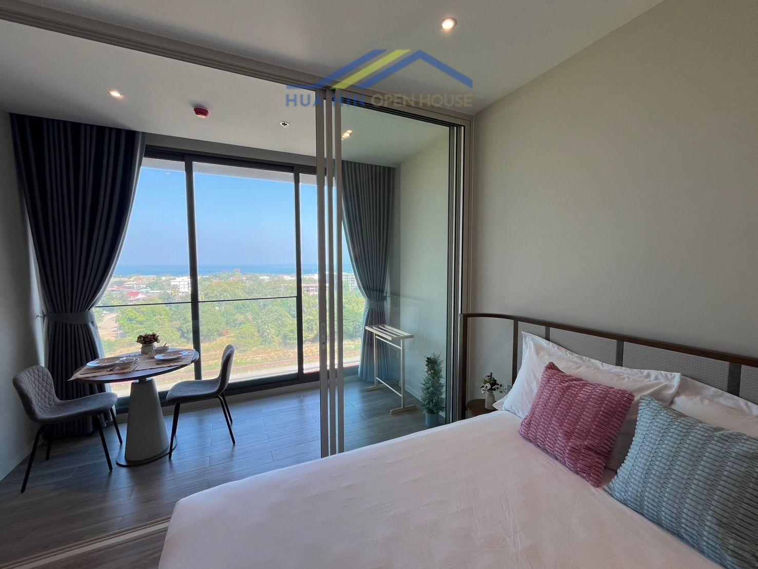 Sea View 1 Bedroom Condo for Rent at Vehha Condo Hua Hin – 12th Floor Near Beach & Vana Nava