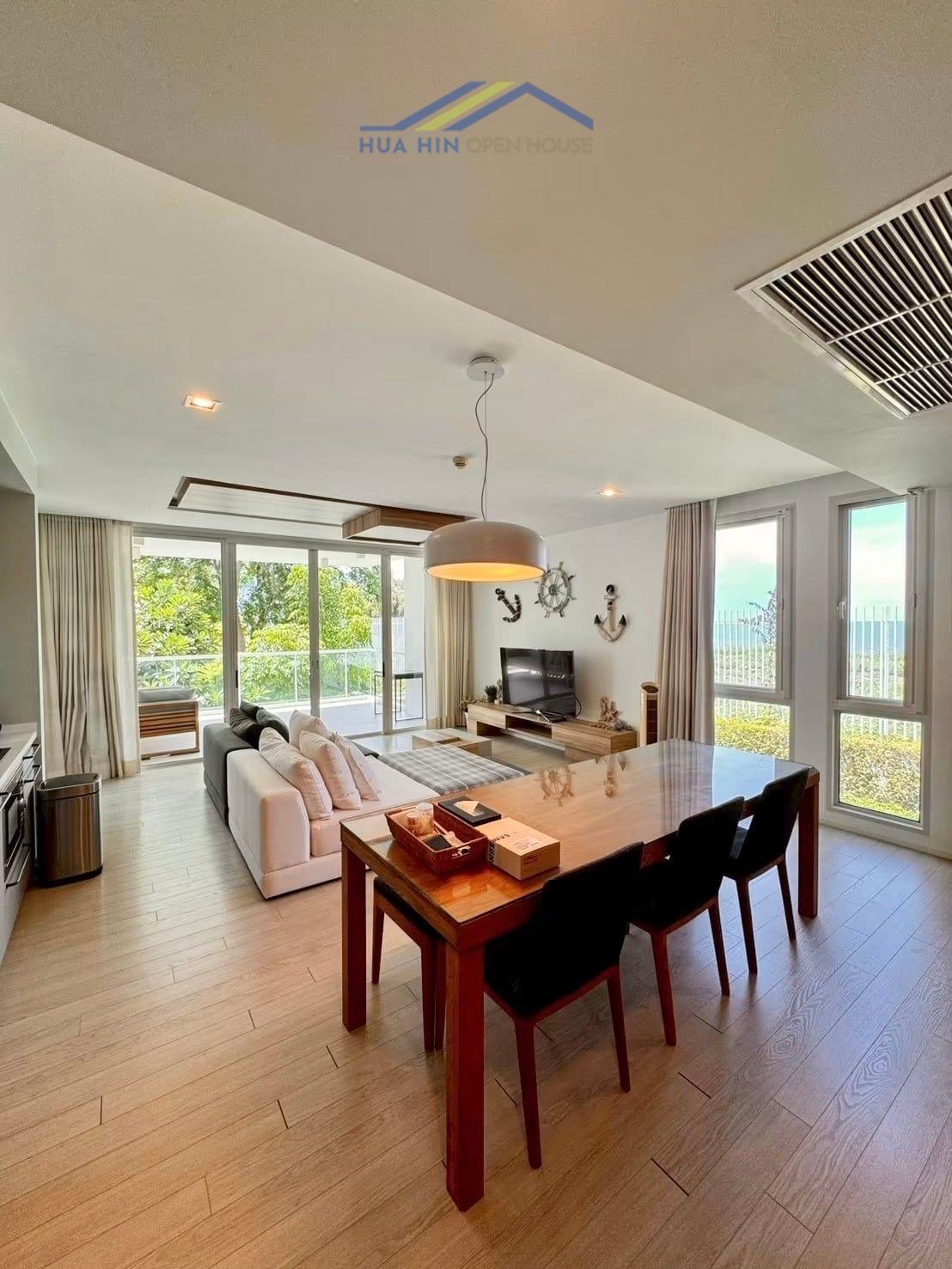 Wan Vayla Hua Hin–Khao Tao – 2 Bedroom Beachfront Corner Condo for Sale and Rent
