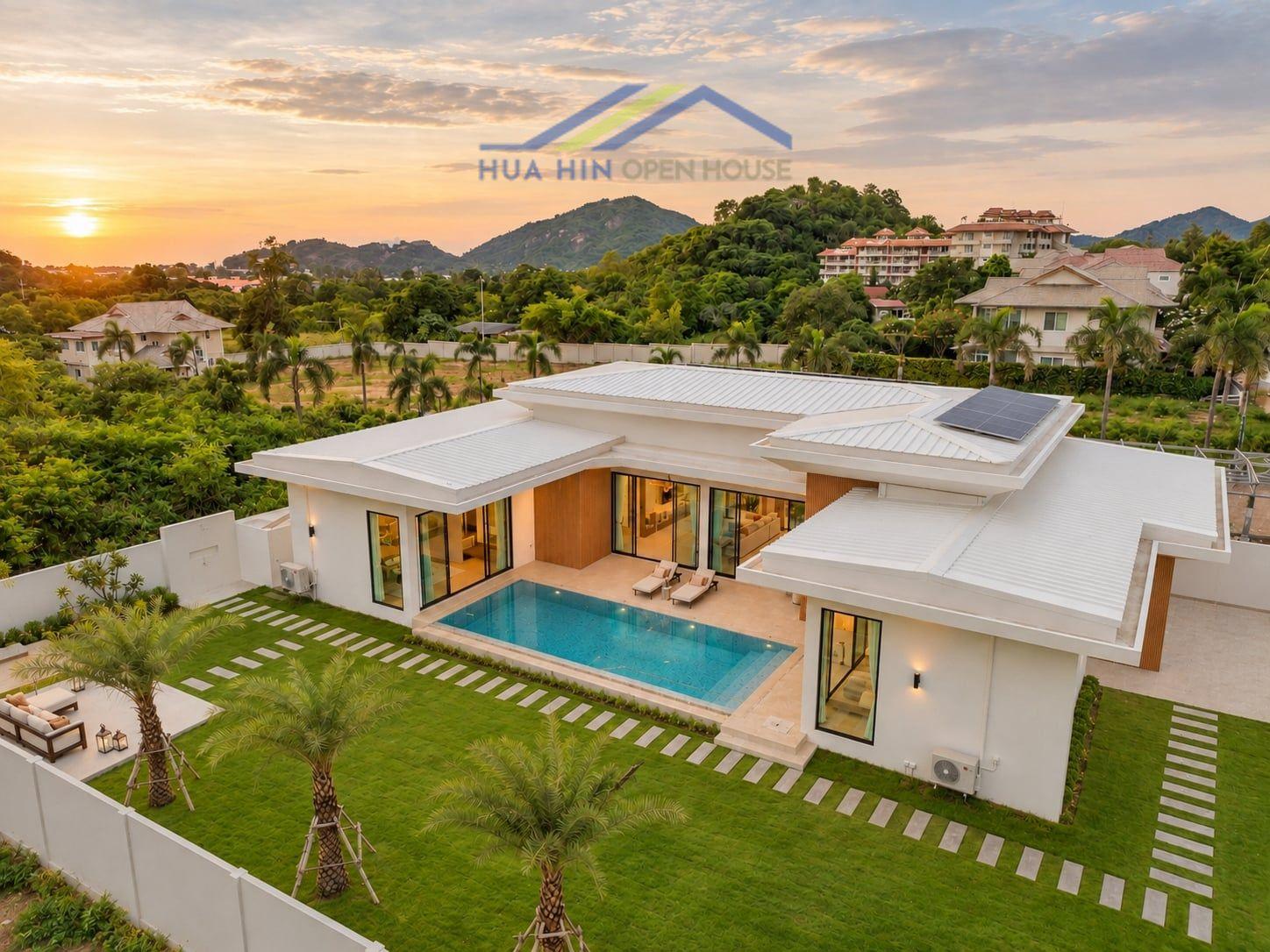 Ultra-Luxury 3-Bedroom Pool Villa at Serene Hua Hin