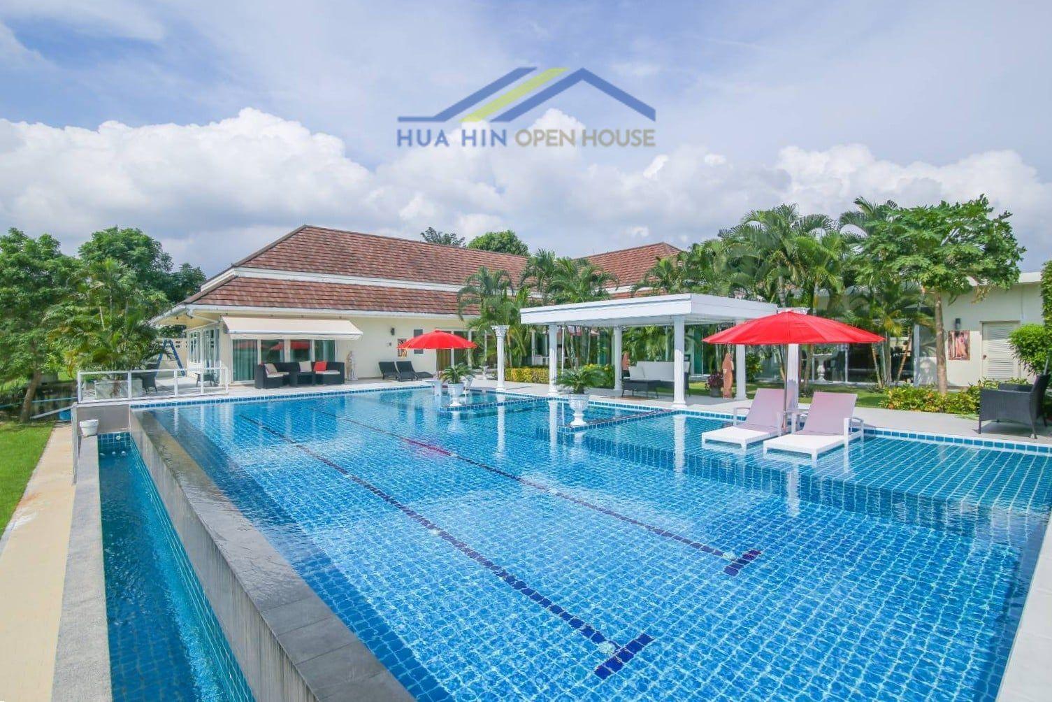 Lakefront Golf Course Villa for Sale in Palm Hills Hua Hin