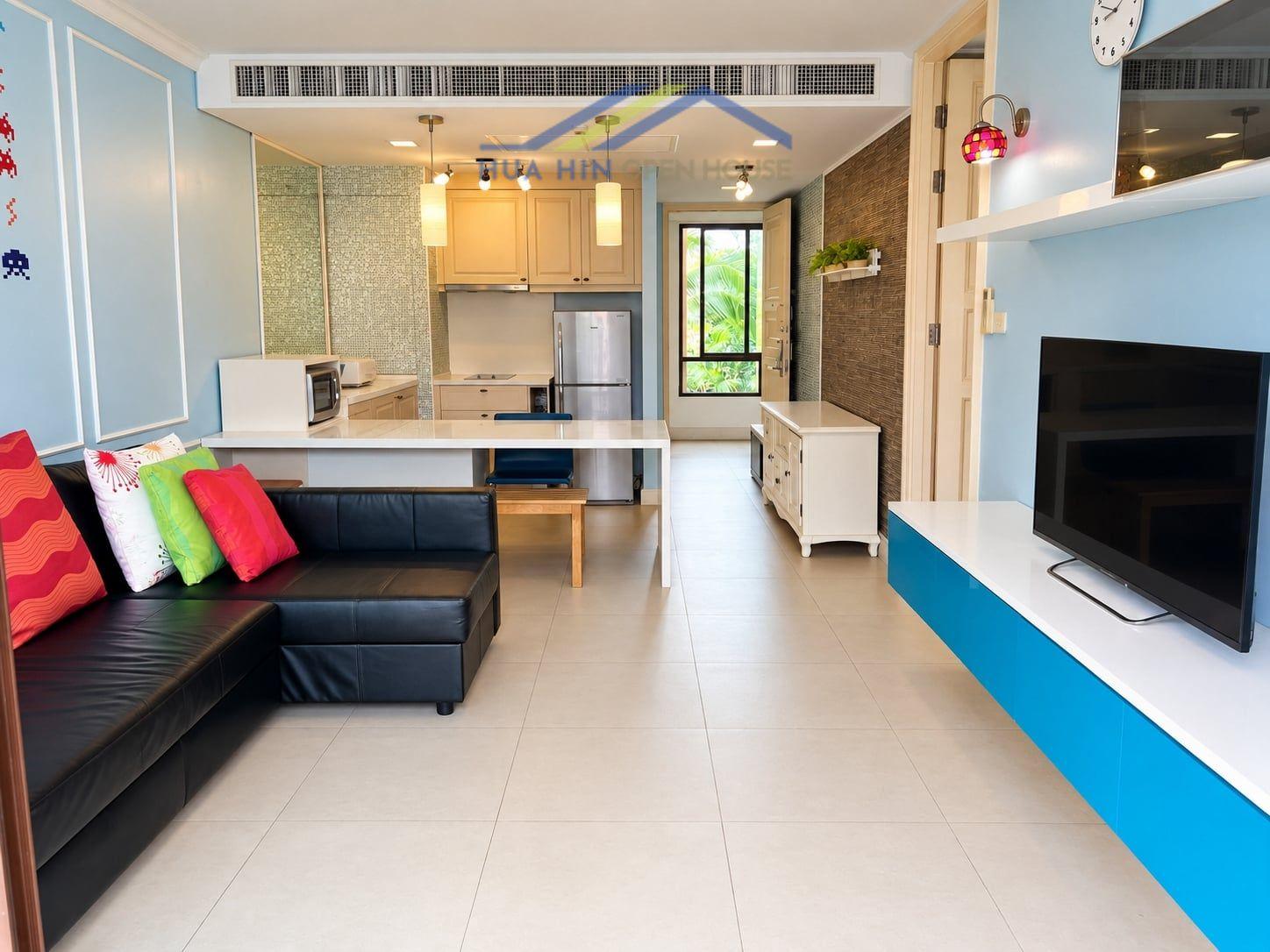 3rd Floor Pool-View Condo for Rent at Marrakesh Hua Hin Residences
