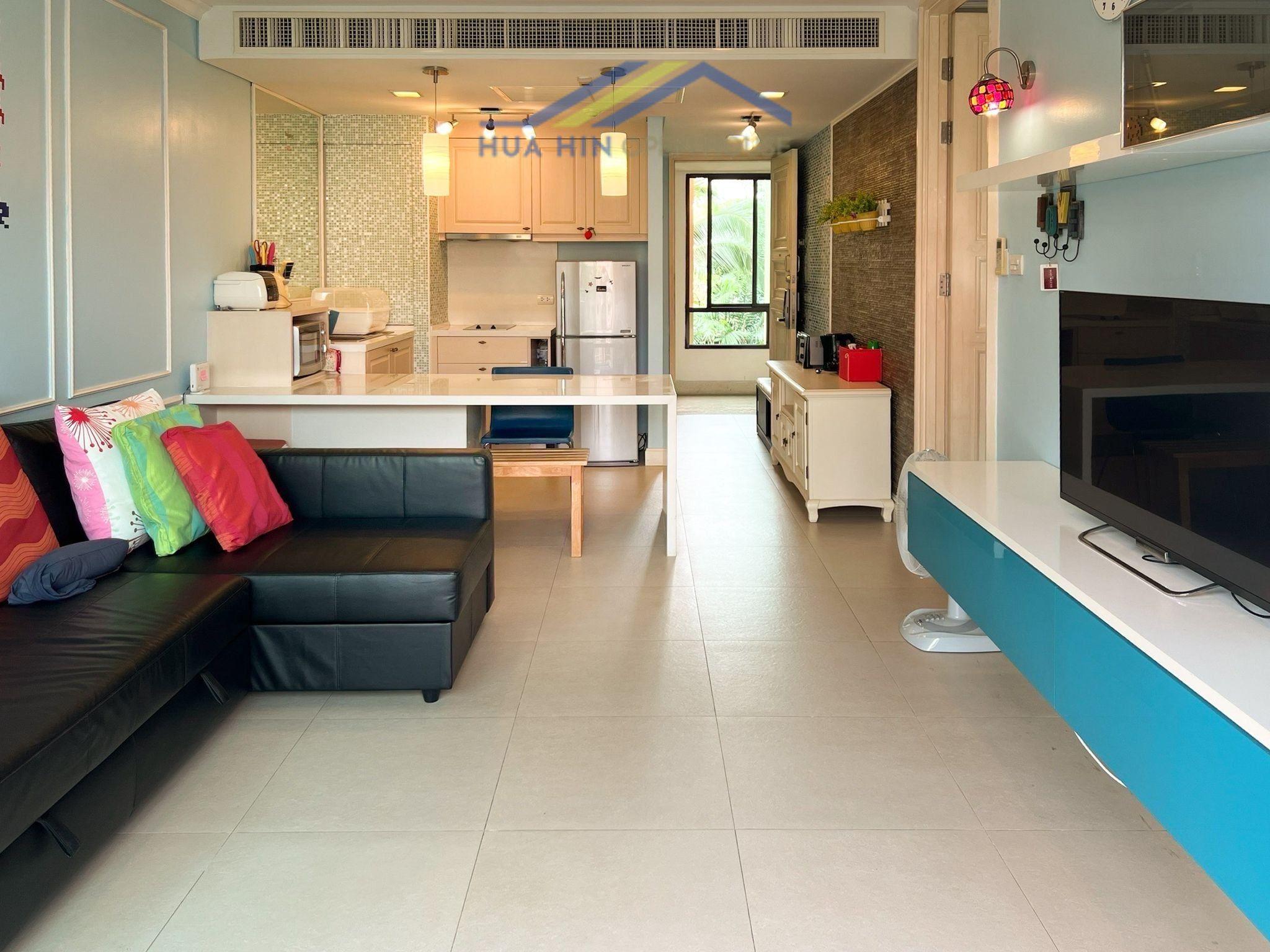 Beachfront 1-Bedroom Condo for Sale & Rent at Marrakesh Hua Hin – Prime City Location