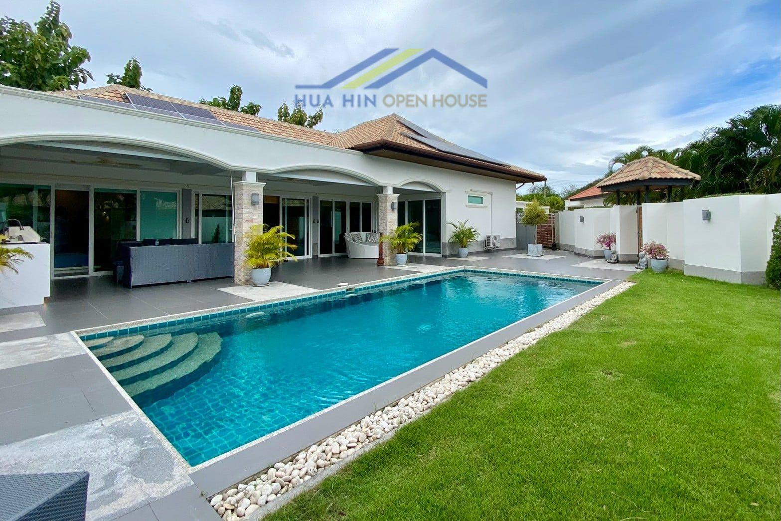 Villa for Rent at Orchid Paradise Hua Hin | Private Corner Pool Villa