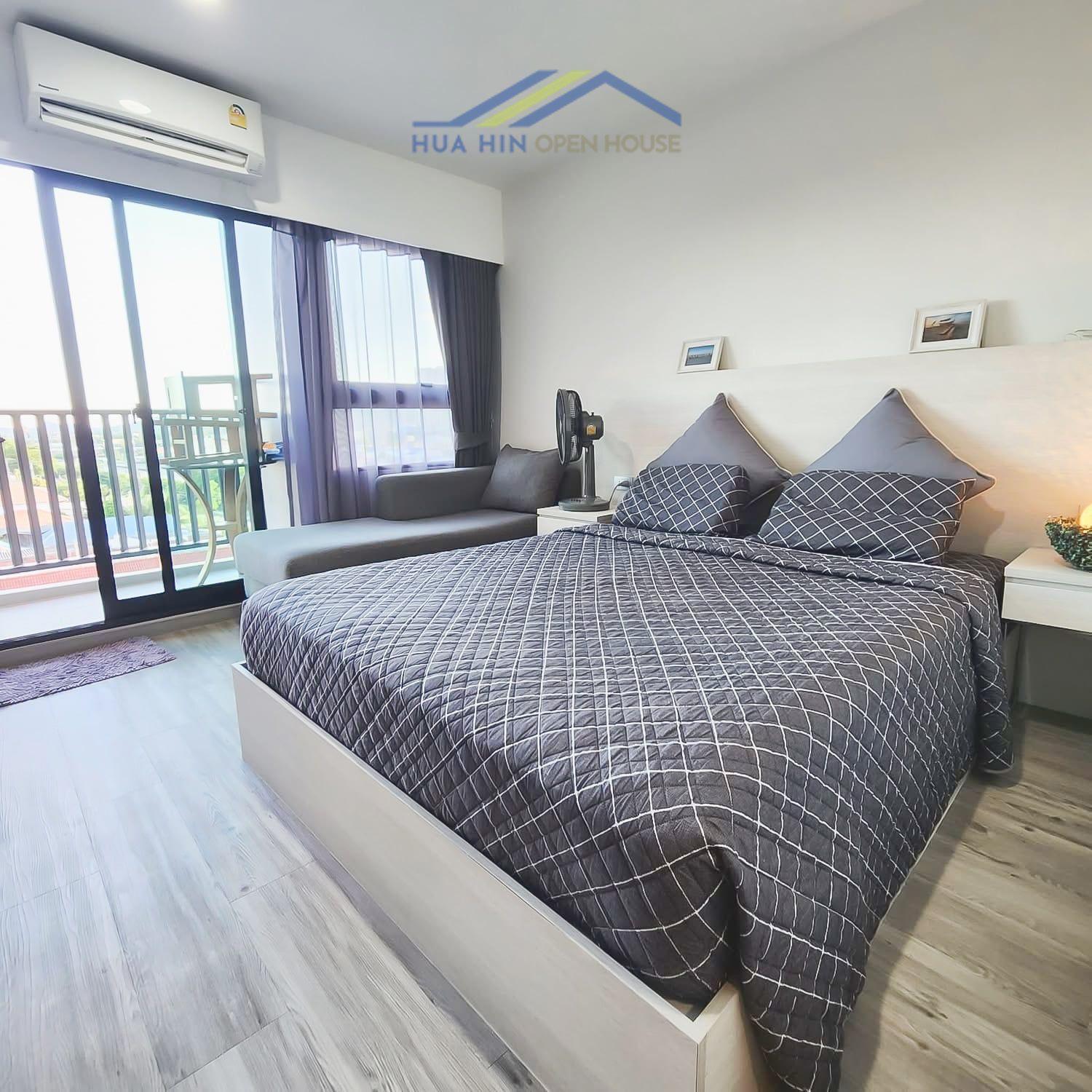 D2 Residences Hua Hin – 1-Bedroom Condo with Mountain & City Views for Sale