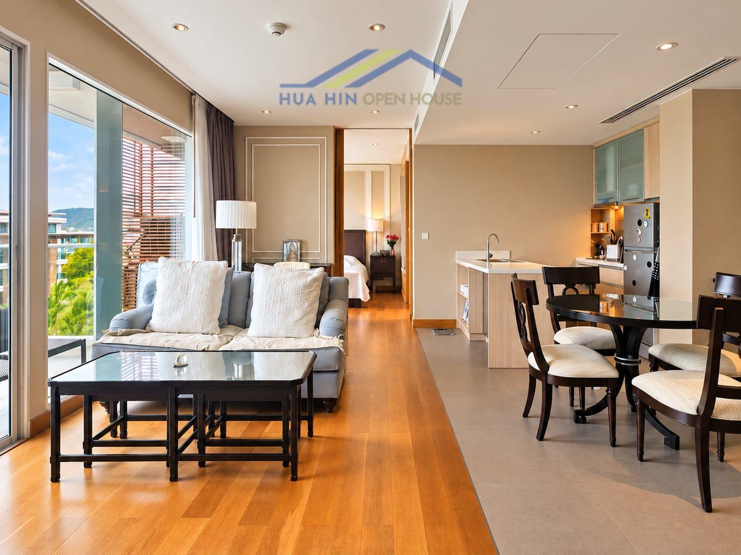 Amari Residences Hua Hin Spacious 2-Bedroom Condo with Ocean View For Sale