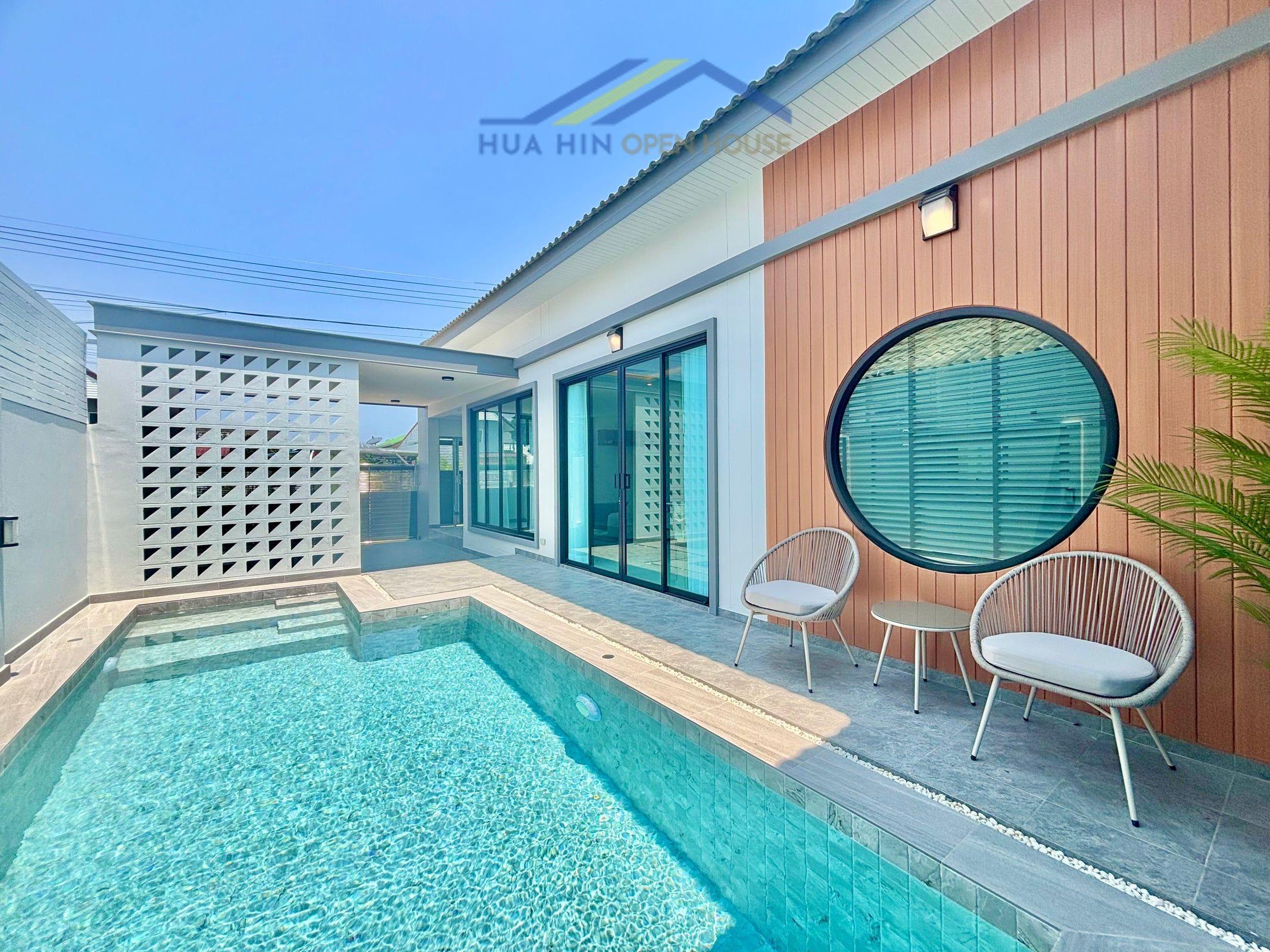 Affordable 3-Bedroom Pool Villa Hua Hin Under 5 Million – Fully Furnished
