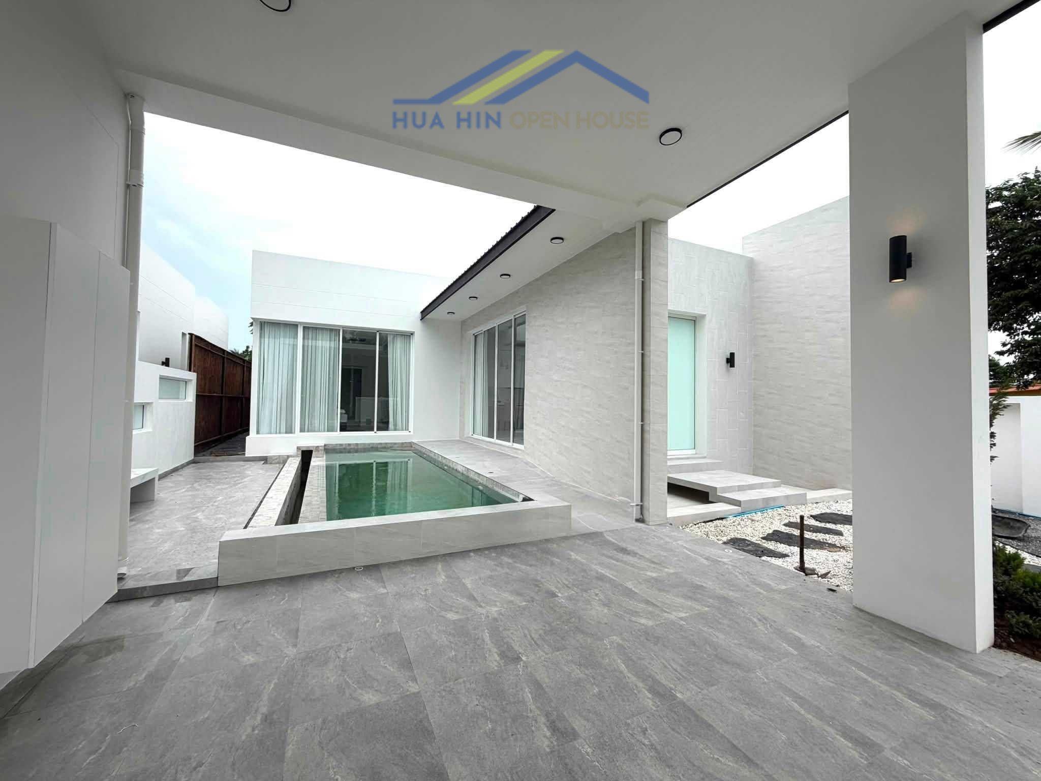 Brand-New 3-Bedroom Pool Villa for Rent in Hua Hin Soi 70