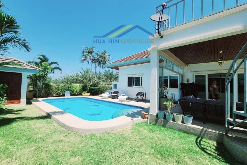 3 Bedroom Pool Villa for Sale in Khao Tao Hua Hin | Wararom Village | Mountain View