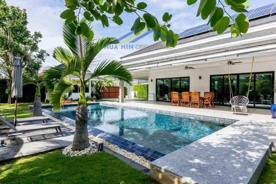 Luxury 3-Bedroom Pool Villa with 8kW Solar System at The Clouds, Hua Hin