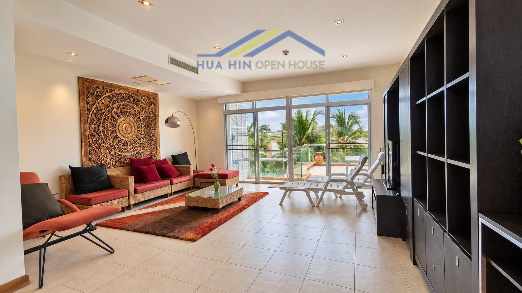 Spacious 2-Bedroom Condo with Rooftop for Sale or Rent at Hua Hin Blue Lagoon