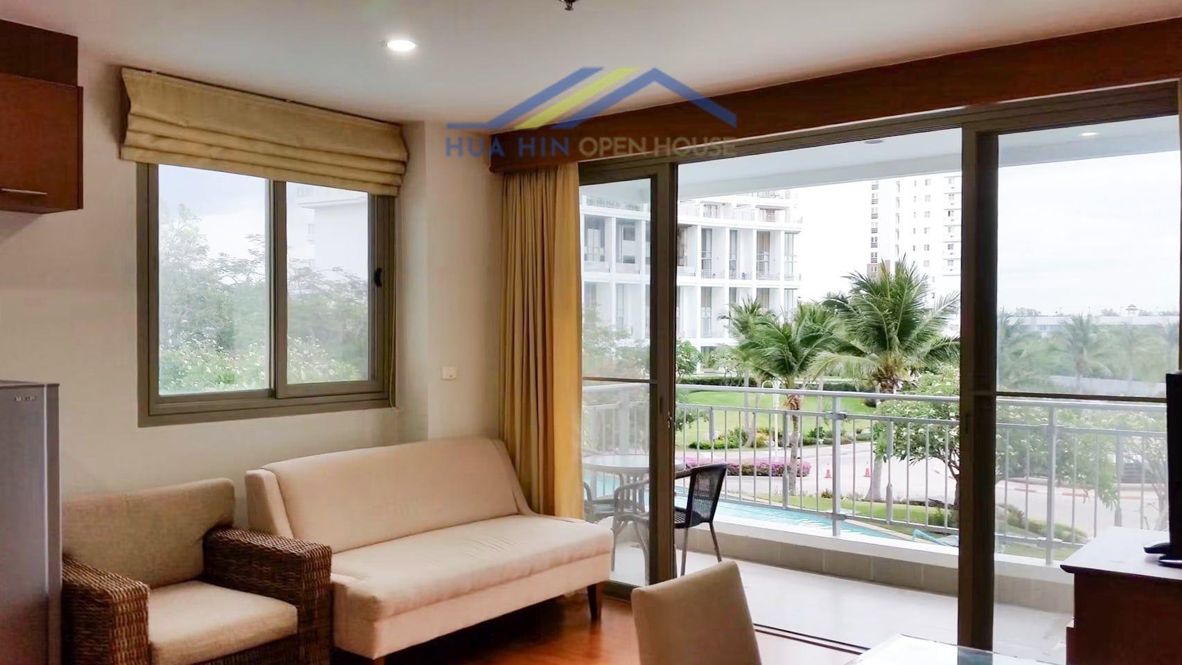 Boathouse Hua Hin – 1-Bedroom Beachfront Condo for Sale with Pool View