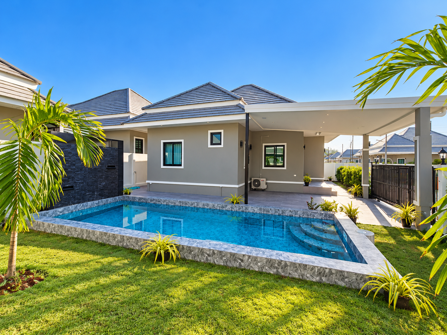 Villa Town 88 Hua Hin – 3-Bedroom Pool Villa for Rent