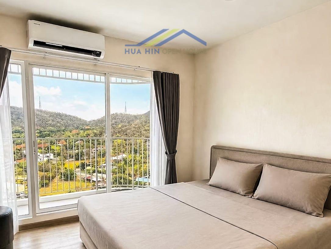 Supalai Blue Whale Hua Hin – 1 Bedroom Condo for Rent with Panoramic Sea & Mountain Views