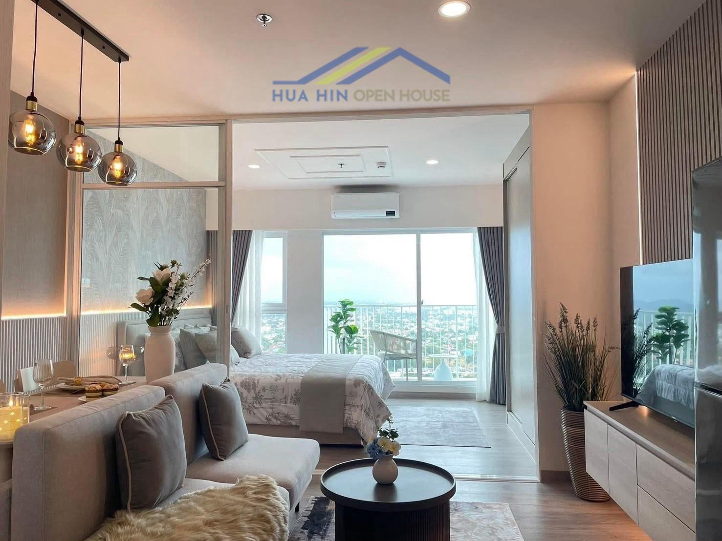 27th-Floor Sea View Supalai Blue Whale condo for Rent in Hua Hin