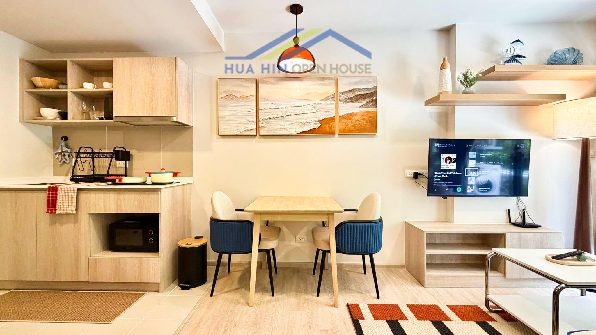Modern 1-Bedroom Condo at Cabanas Hua Hin – Stylish Living Near the Beach for Sale and Rent