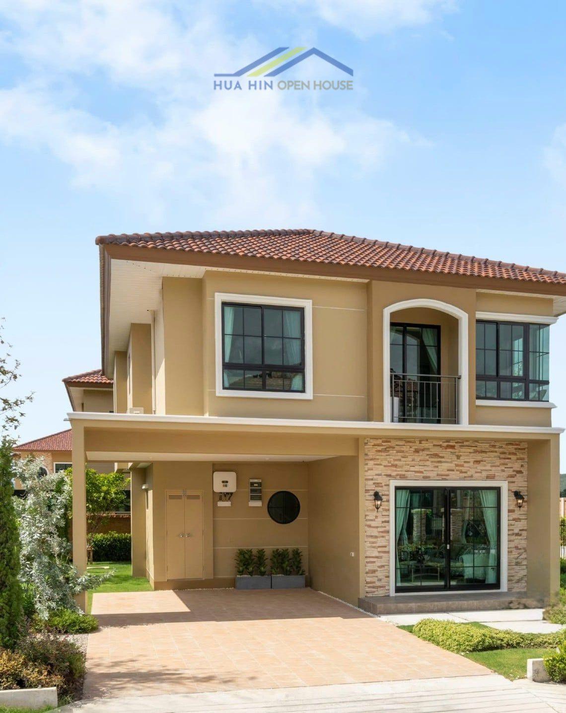 Brand-New 3-Bedroom House with Office for Rent at Supalai Lagoon Hua Hin