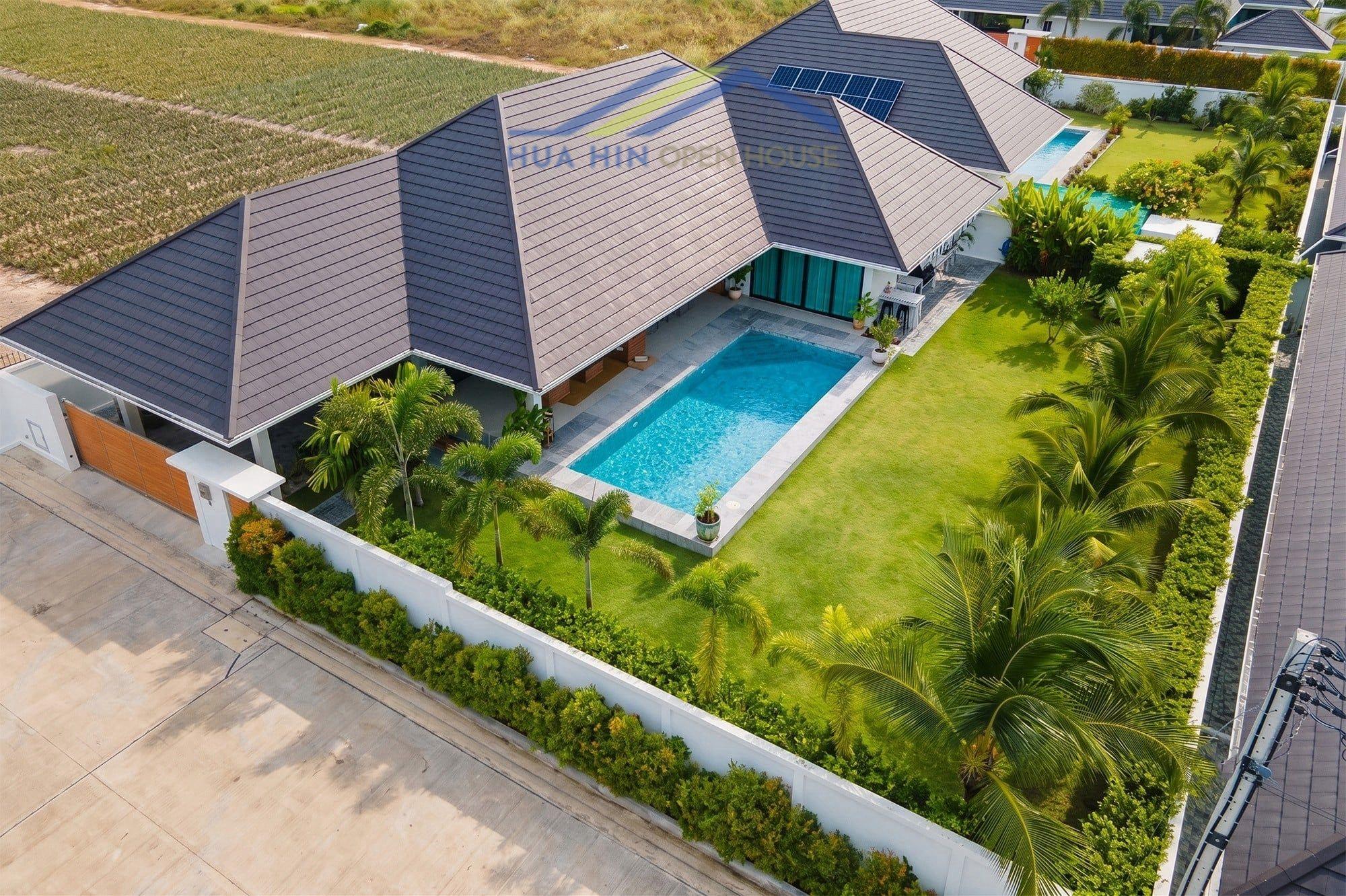 The Clouds 2 Hua Hin – 3-Bedroom Luxury Pool Villa with Solar Power