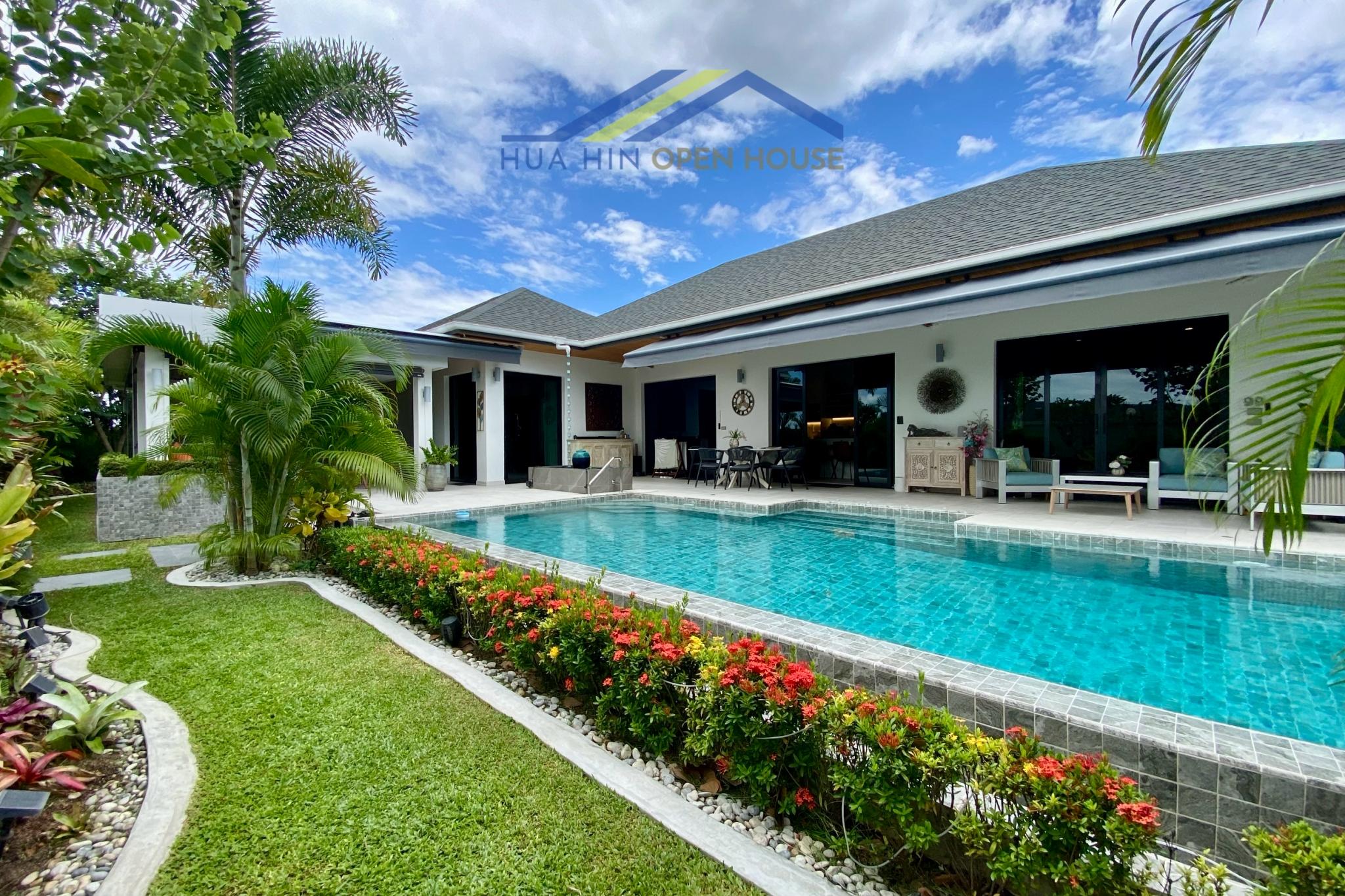 Luxury Tropical Pool Villa for Sale in Hillside Hamlet 7, Hua Hin