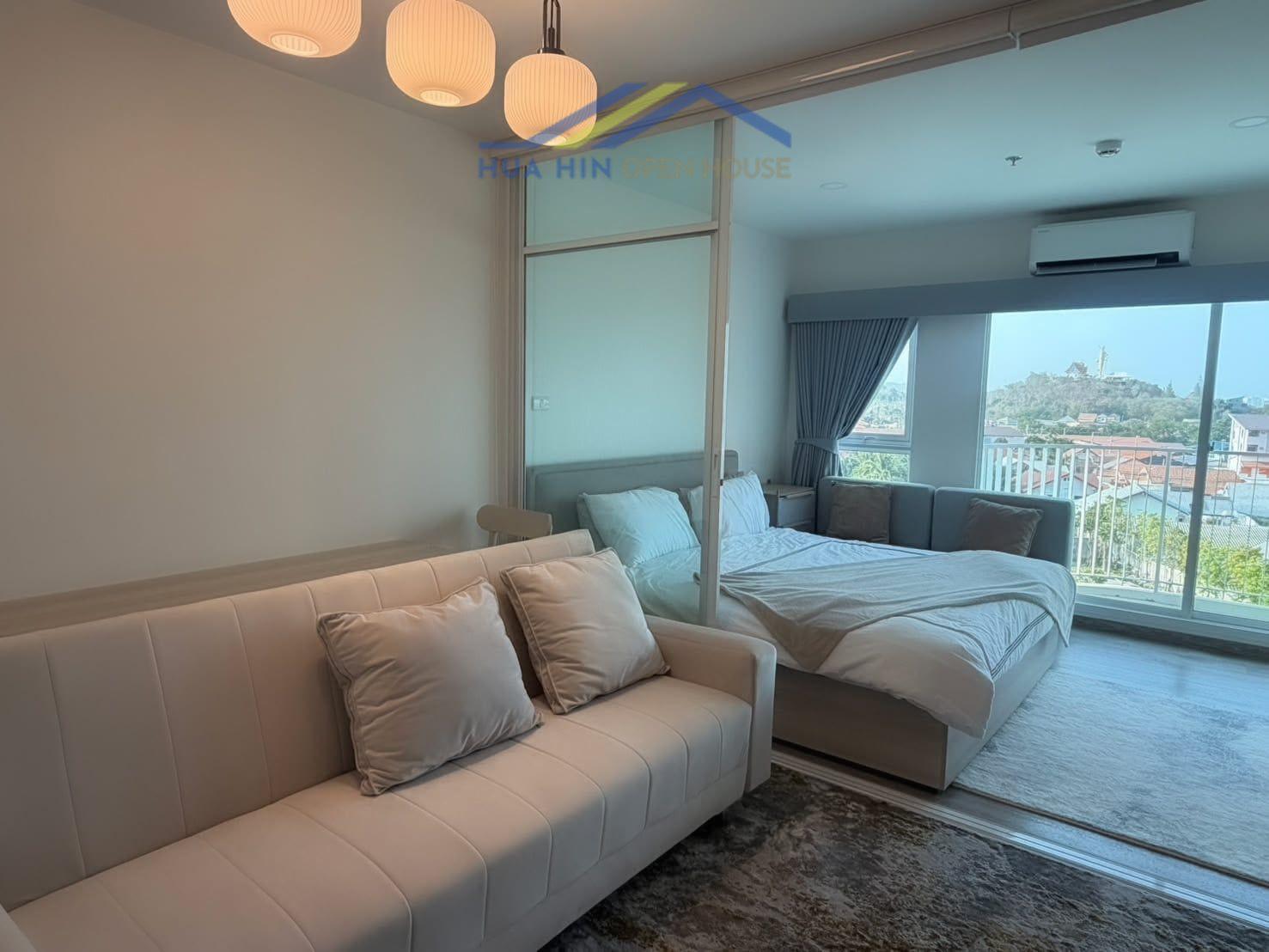 Mountain View Corner Unit for Rent at Supalai Blue Whale Hua Hin