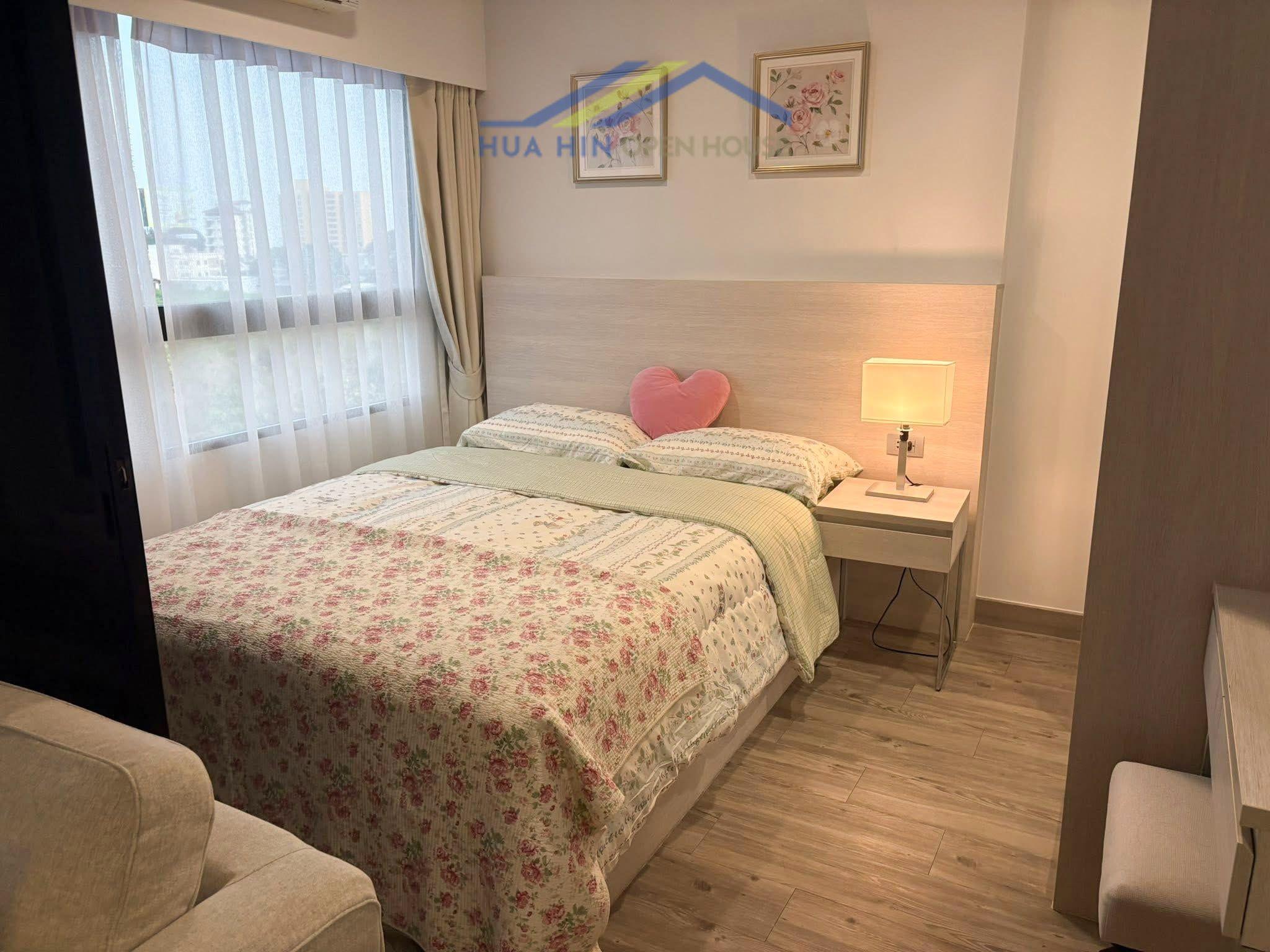 D2 Residences Hua Hin – Modern 1-Bedroom City View Condo For Sale and Rent