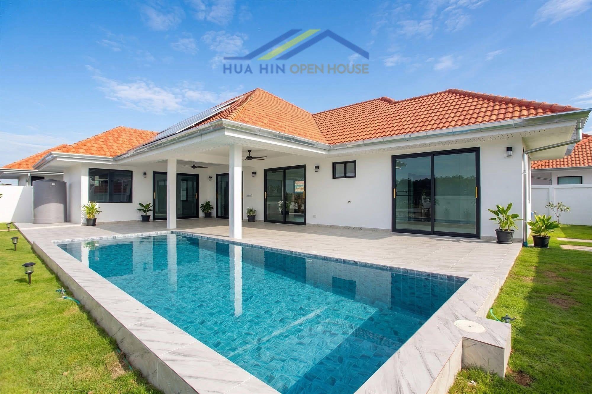 3-Bedroom Pool Villa with 460 Sq.m. Land – Wang Pong, South Hua Hin