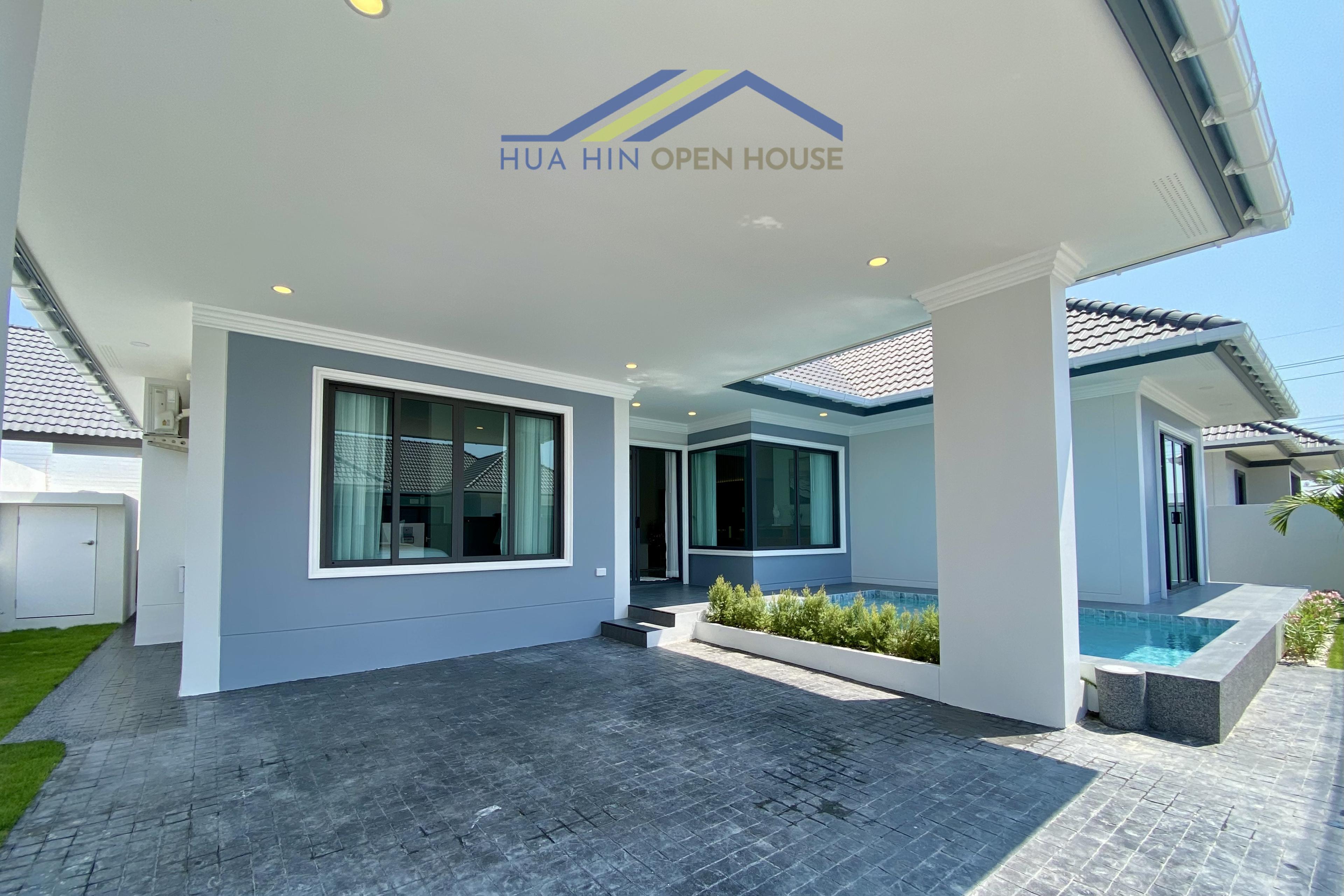3 Bedroom House for Sale in North Hua Hin | Near Palm Hills | Modern Design