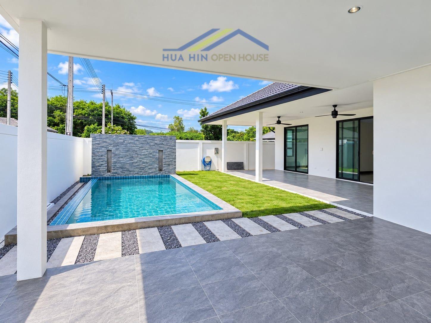 3-Bedroom Private Pool Villa for Sale at Mil Pool Villa, Hua Hin Soi 102