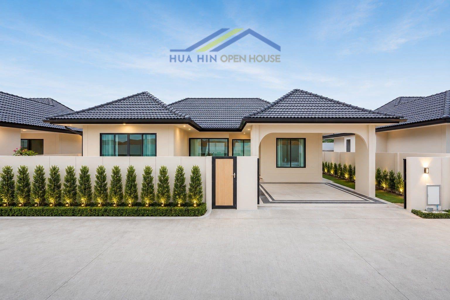 Modern 3 Bedroom Pool Villas in North Hua Hin – Affordable from THB 4.69 Million