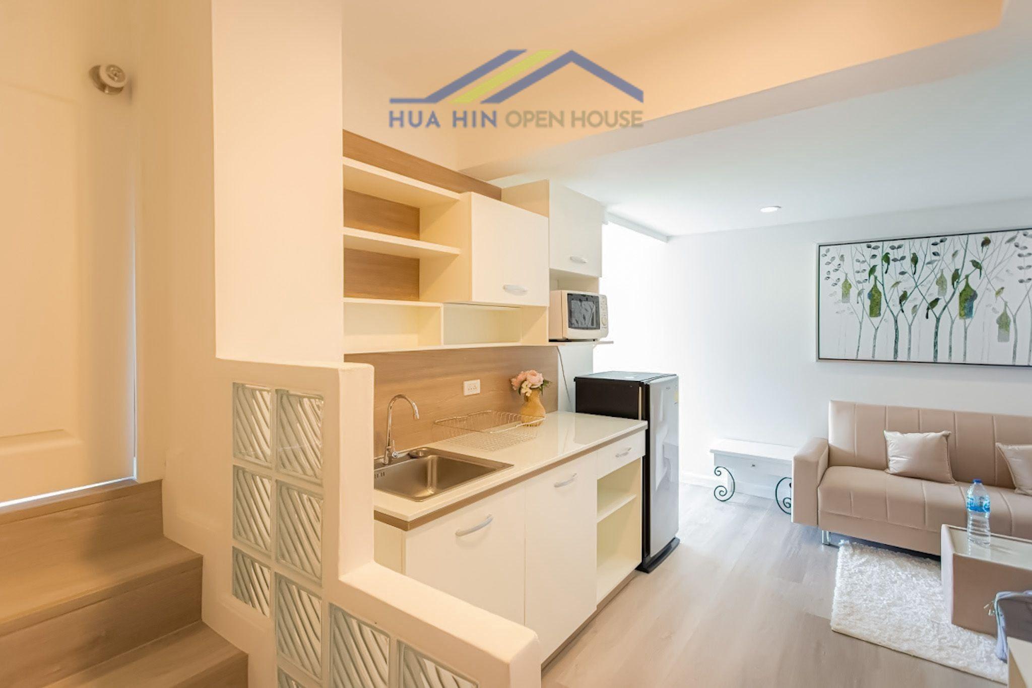 1 Bedroom Duplex Condo for Sale at Hin Nam Sai Suay Hua Hin | Near Beach | Soi 7