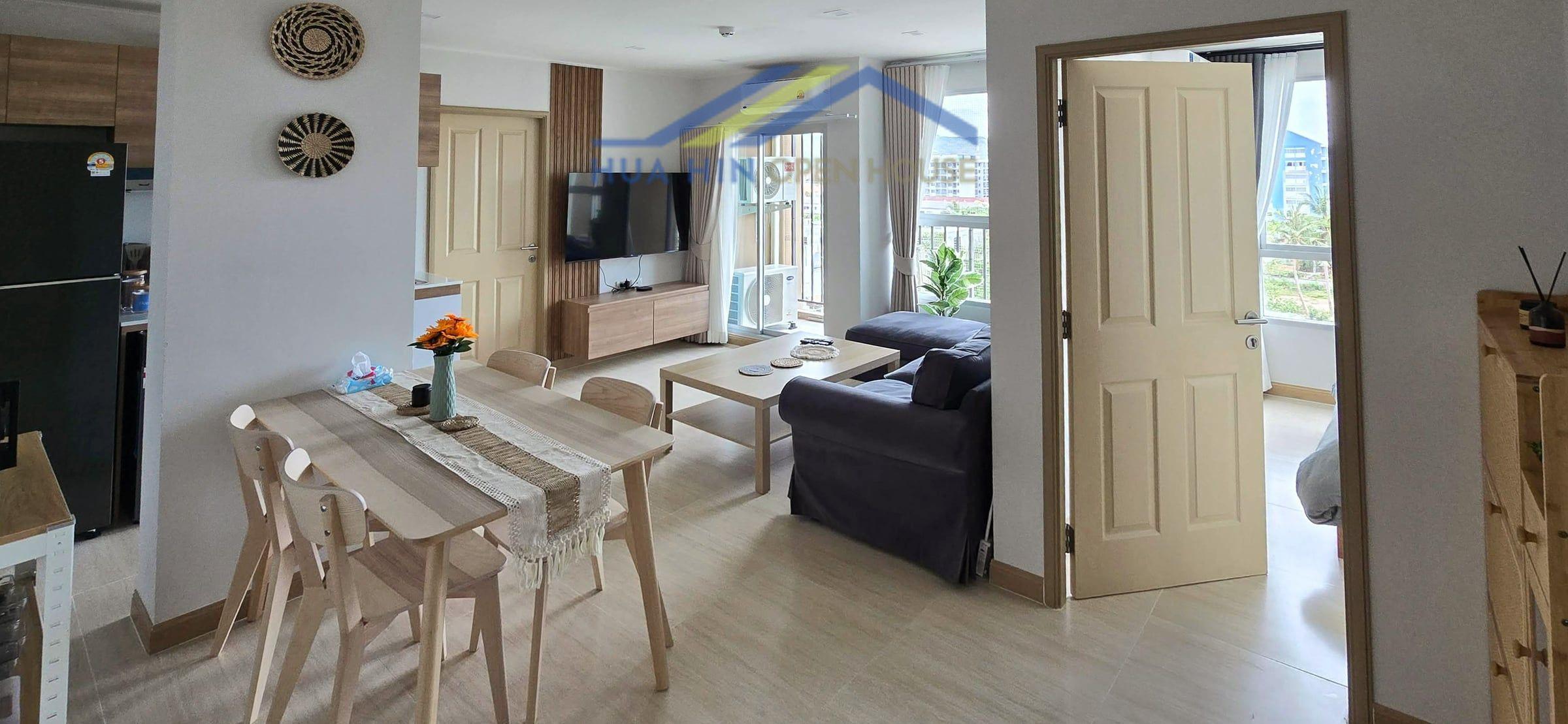 Baan Koo Kiang Hua Hin | Renovated 2-Bedroom Condo for Rent