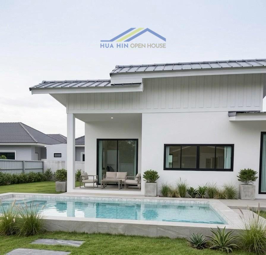 Brand-New House in Hua Hin soi 70 with Private Pool – Only THB 4.29 Million
