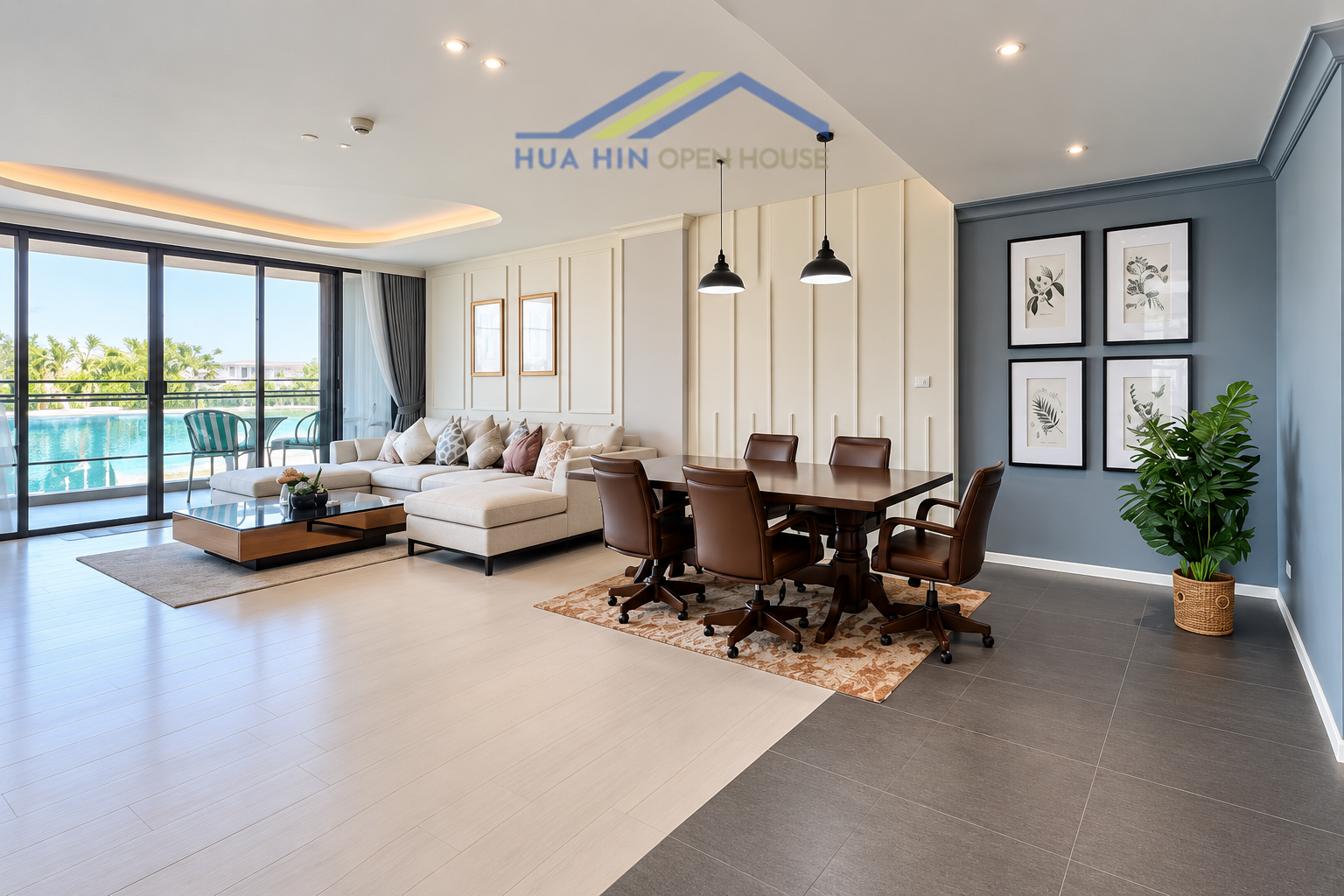 Sea view 3-Bedroom Condo for Sale and Rent at Veranda Residence Hua Hin