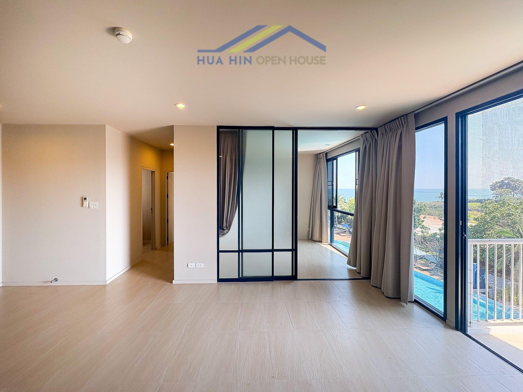 Blue Sapphire Cha-Am – Spacious 2-Bedroom Beachfront Condo with Pool & Sea View for Sale