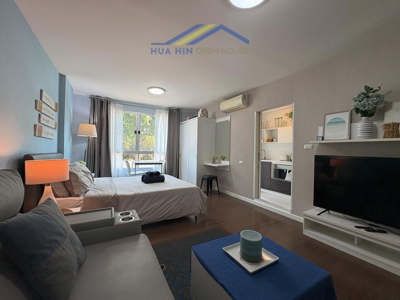 Studio Condo for Sale at Baan Kun Koey Hua Hin – Modern Unit Near Beach