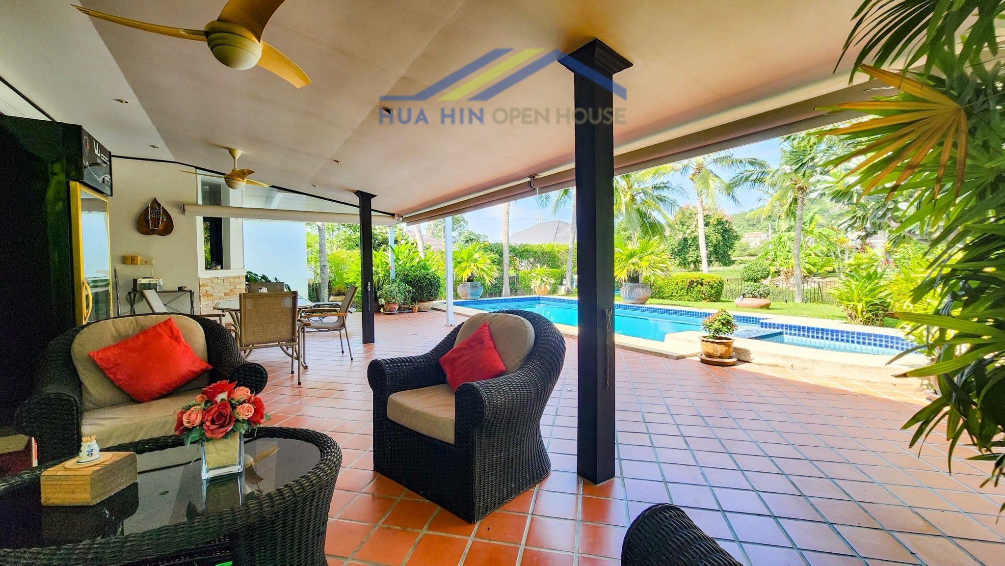Spacious Pool Villa for Sale at Hua Hin Laguna, Soi 102