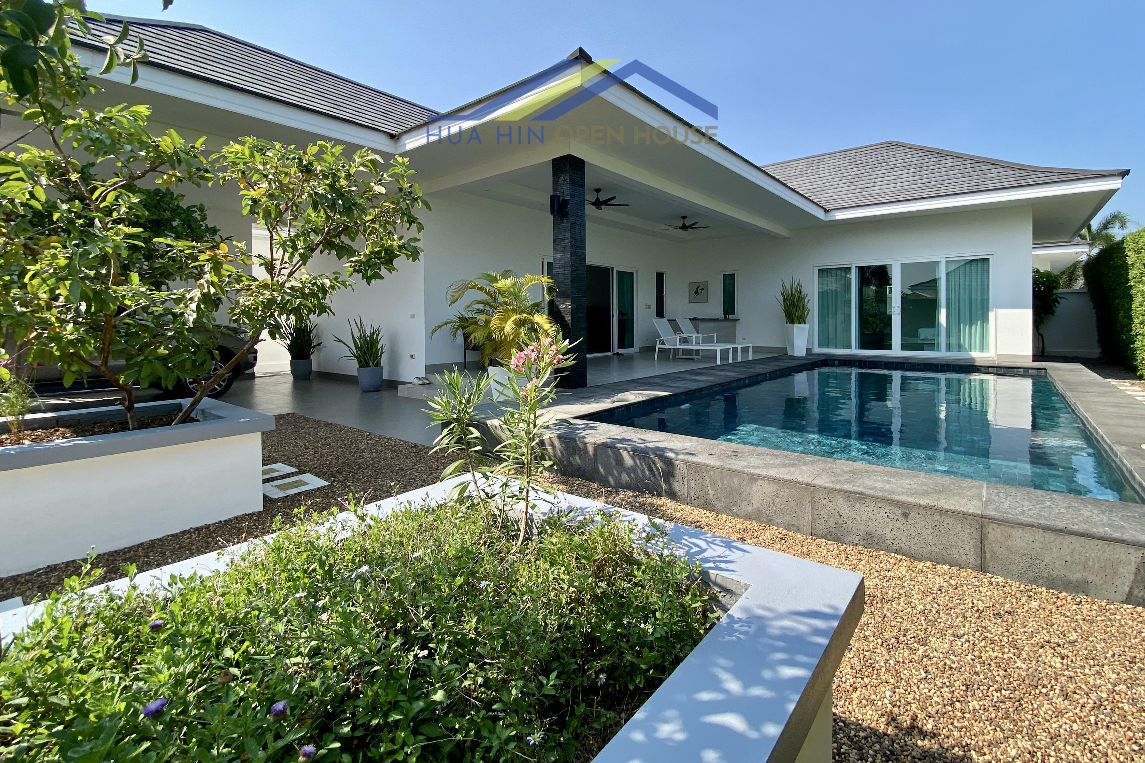 Pool Villa Hua Hin Soi 88 | 3 Bed Aria I | High-End Finish