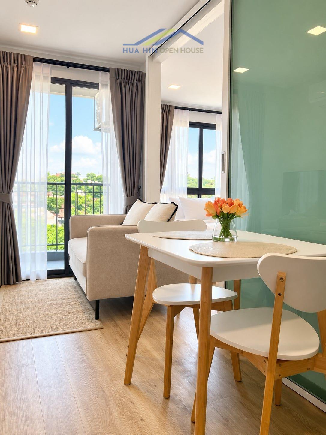 Brand-New Condo for Rent at Marvest Hua Hin | 5th Fl.