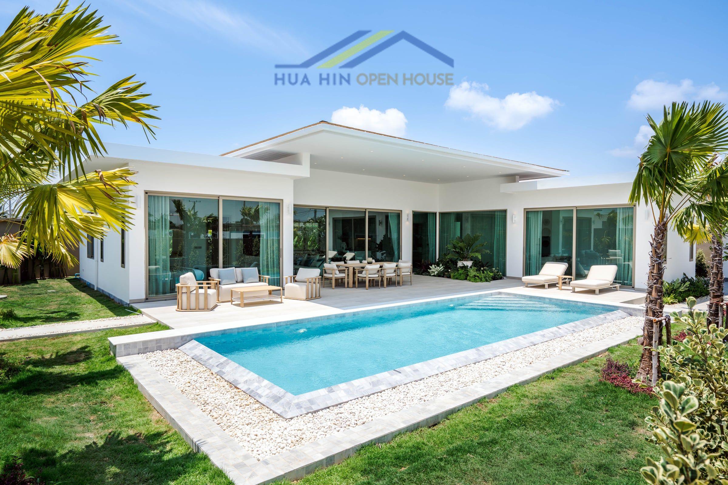 Luxury Mountain View Pool Villas in Hua Hin | Sustainable Modern Living