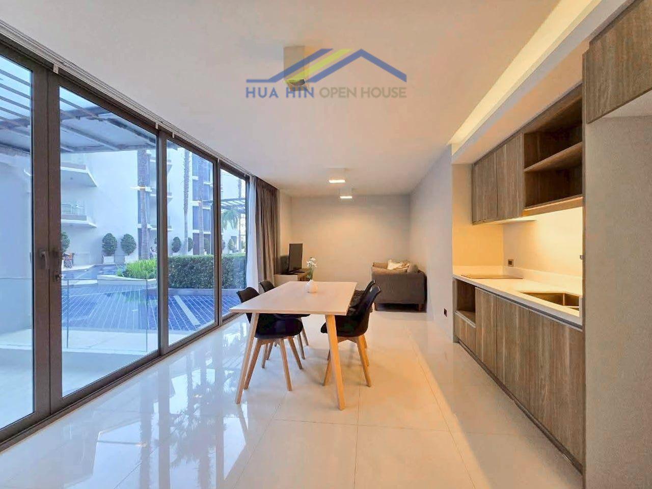 The Pine Hua Hin – Spacious 2-Bedroom Condo with Direct Pool Access Near Khao Takiab Beach