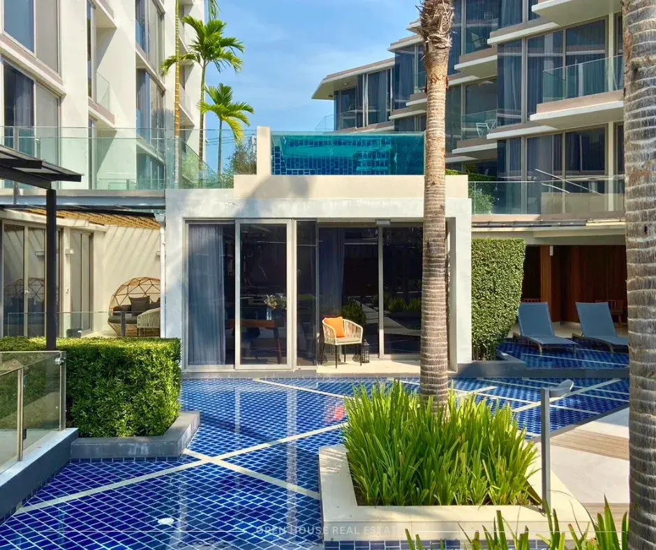 1-Bed Studio Condo with Pool Views for Sale in Khao Takiab, Hua Hin